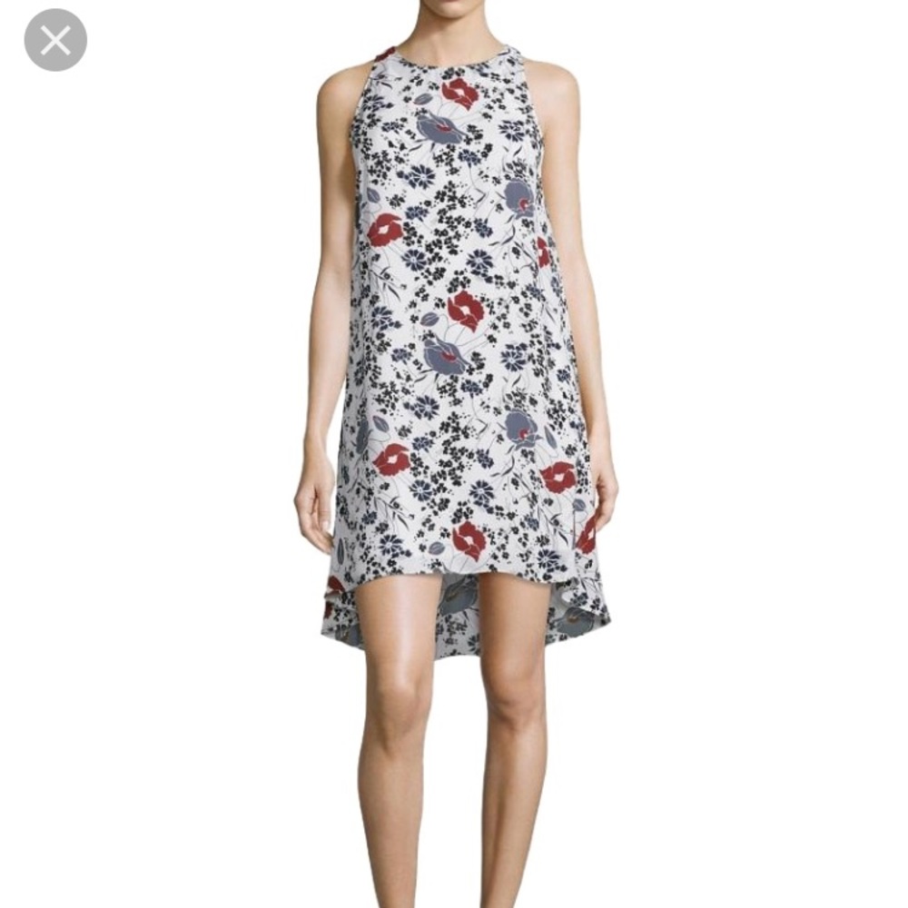 Theory Floral Silk Short Casual Dress size 2